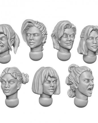 GSW: Female Heads 1:48 Basic Set 