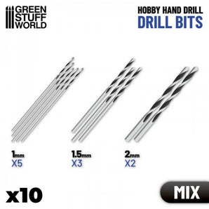 GSW: Set of 10 drill bits 