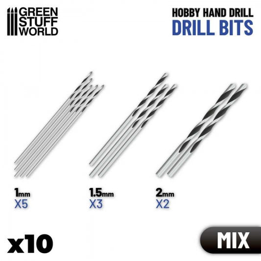 GSW: Set of 10 drill bits 