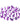 GSW: PURPLE GLOW Resin Crystals - Medium 