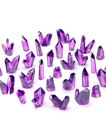 GSW: PURPLE GLOW Resin Crystals - Medium 