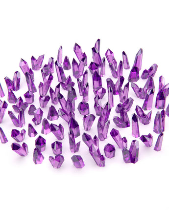 GSW: PURPLE GLOW Resin Crystals - Small 