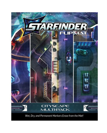 Starfinder Flip-Mat: Cityscape Multi-Pack 