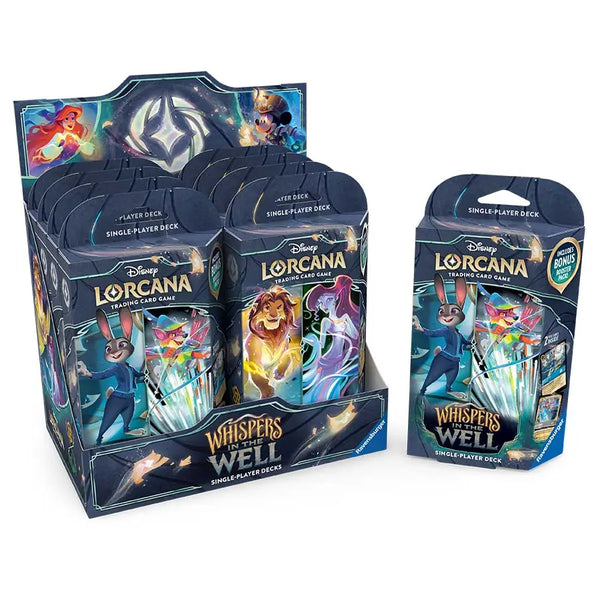Lorcana: Whispers in the Well Starter Decks 