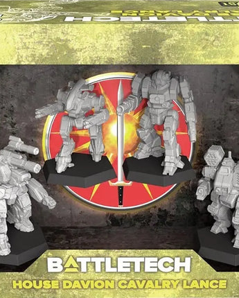 Battletech: House Davion Cavalry Lance 