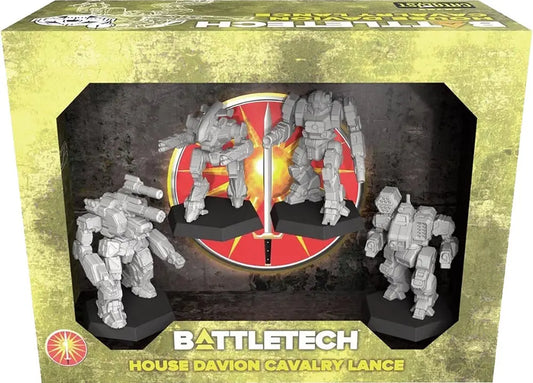 Battletech: House Davion Cavalry Lance 