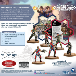 G.I Joe Heroscape Strike Forces Army Expansion 