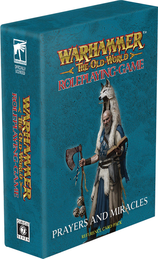 Warhammer the Old World RPG: Prayers & Miracles Card Deck 