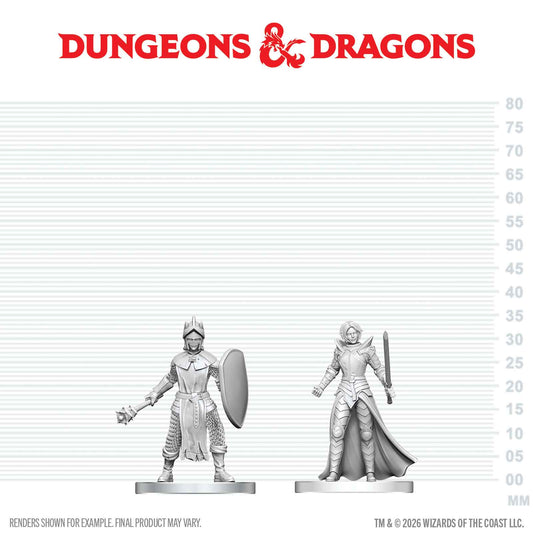 D&D Nolzurs Unpainted: W29 Black Gauntlet N Zhentilar Paladin Of Bane 