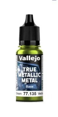 True Metallic Metal Paints: Amber Green - Base 