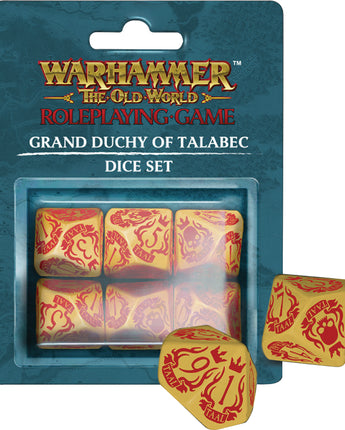 Warhammer the Old World RPG: Grand Duchy of Talabec Dice Set 