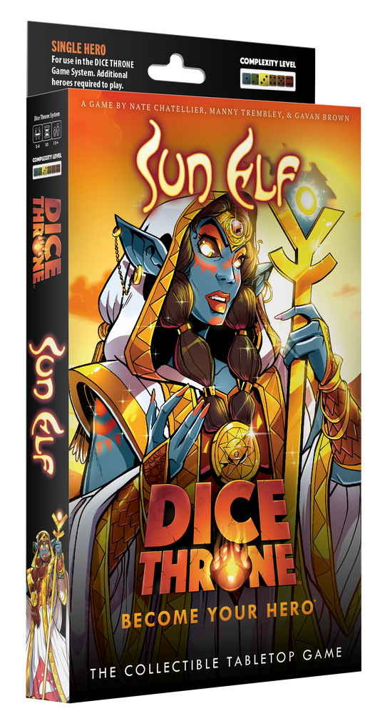 Dice Throne Hero Pack - Sun Elf 