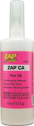 Zap Thin Super Glue (4oz) 
