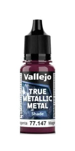 True Metallic Metal Paints: Crimson Magenta - Shade 