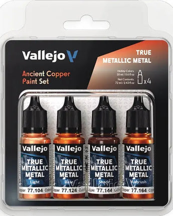 True Metallic Metal Paints: Ancient Copper Paint Set 