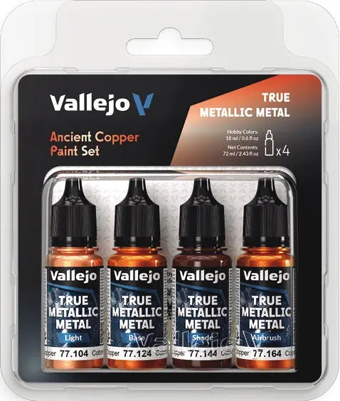 True Metallic Metal Paints: Ancient Copper Paint Set 