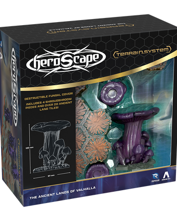 Heroscape The Ancient Lands of Valhalla Terrain Expansion 