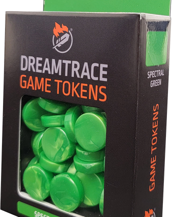 DreamTrace Gaming Tokens - Spectral Green 
