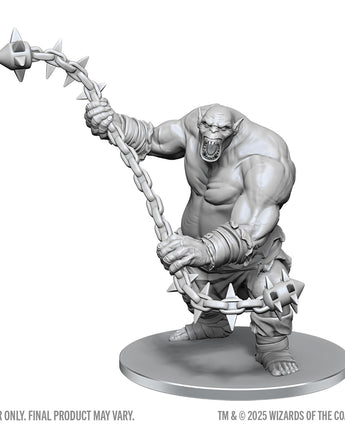 D&D Nolzurs Unpainted: W28 Ogre Chain Brute 