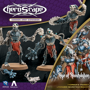 Heroscape Upgraded Necrotech Reavers Army Expansion 