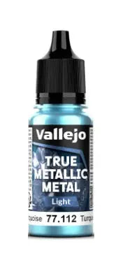 True Metallic Metal Paints: Hydra Turquoise - Light 