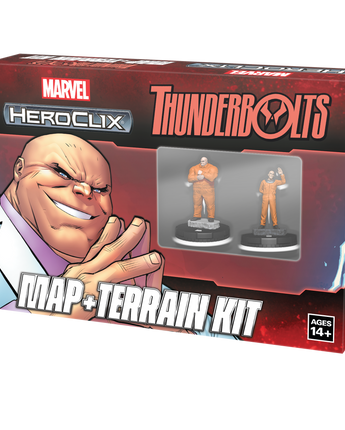 Heroclix Marvel: Thunderbolts Map and Terrain kit 