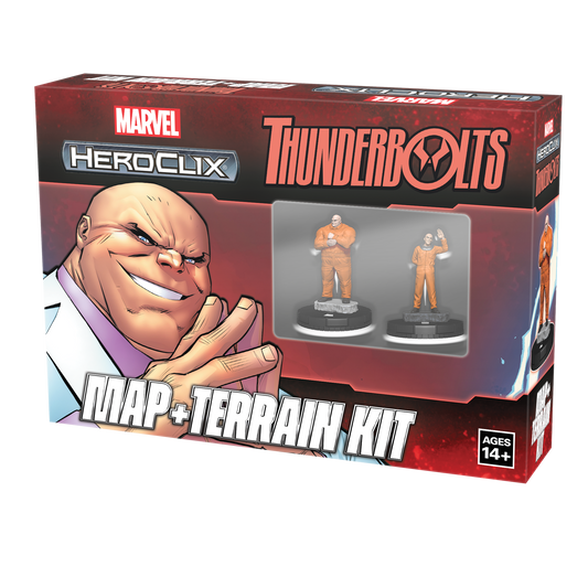 Heroclix Marvel: Thunderbolts Map and Terrain kit 