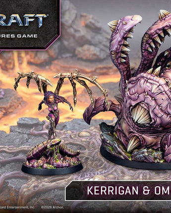 Starcraft: Zerg Kerrigan & Omega Worm 