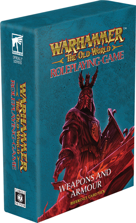 Warhammer the Old World RPG: Weapons & Armour Card Deck 