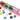 Glass Stones Gaming Tokens in 5.5` Tube (40) - Translucent Mixed Colors 