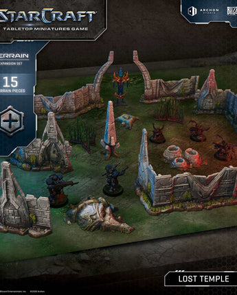 Starcraft: Terrain Set - Lost Temple 