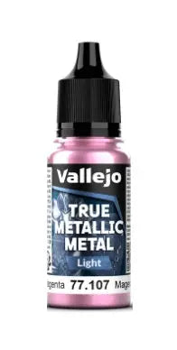 True Metallic Metal Paints: Crimson Magenta - Light 