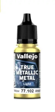True Metallic Metal Paints: Radiant Yellow - Light 
