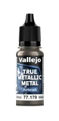 Vallejo AIR True Metallic Metal Paints - Aged Metal - Airbrush