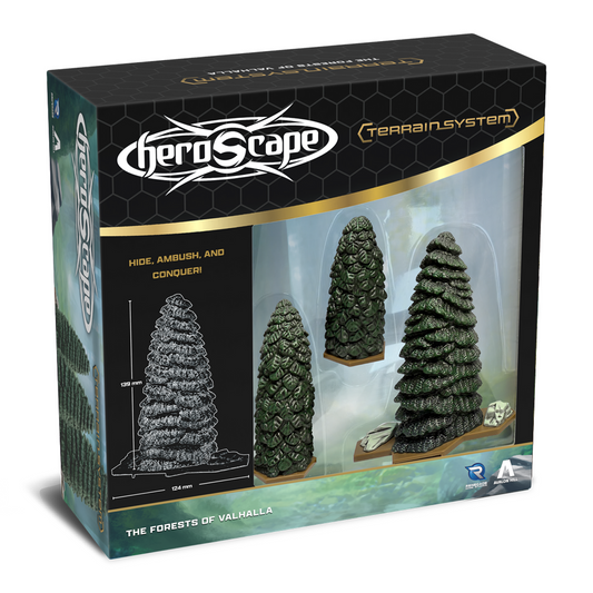 Heroscape Forests of Valhalla Terrain Expansion 