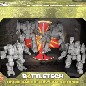 Battletech: House Davion Heavy Battle Lance 