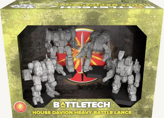 Battletech: House Davion Heavy Battle Lance 