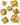 Full Art Sunflower Dice Set 