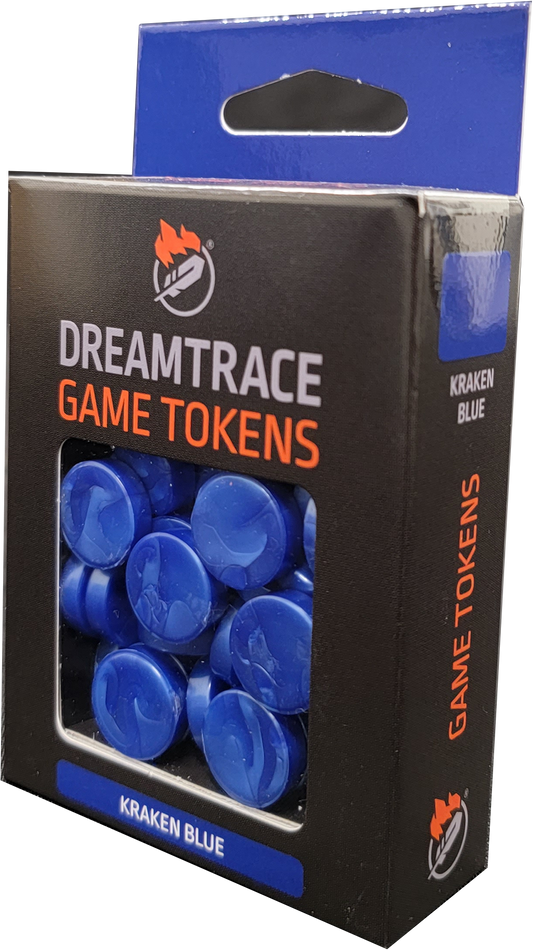 DreamTrace Gaming Tokens - Kraken Blue 