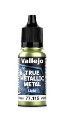True Metallic Metal Paints: Amber Green - Light 