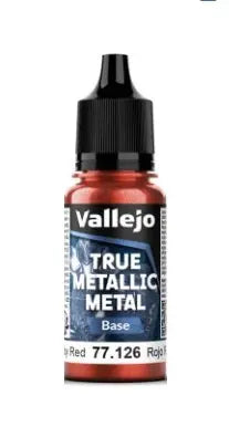 True Metallic Metal Paints: Ruby Red - Base 