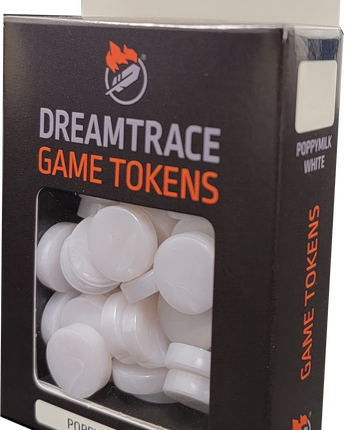 DreamTrace Gaming Tokens - Poppymilk White 