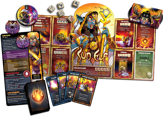 Dice Throne Hero Pack - Sun Elf 