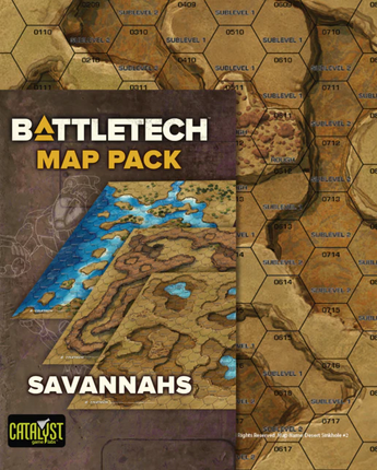 BattleTech: Map Pack - Savannah 