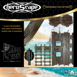 Heroscape Shores Of Valhalla Terrain Expansion 