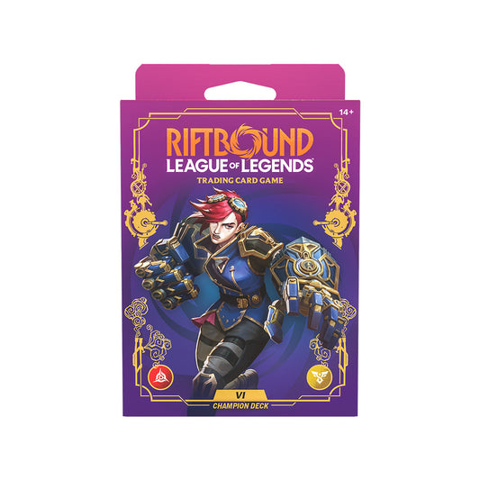 Riftbound Unleashed Champion Deck: Vi 