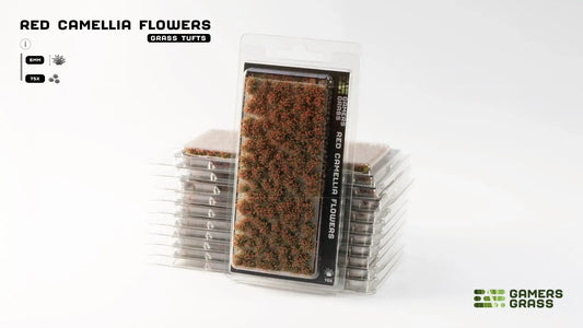Gamers Grass - Red Camellia Flowers 