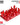 GSW: RED GLOW Resin Crystals - Large 