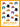 One Piece Set 13 Sleeves: All-over hat pattern 