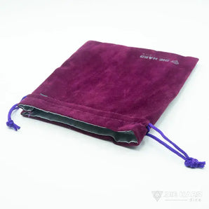 Velvet Dice Bag - Medium - white